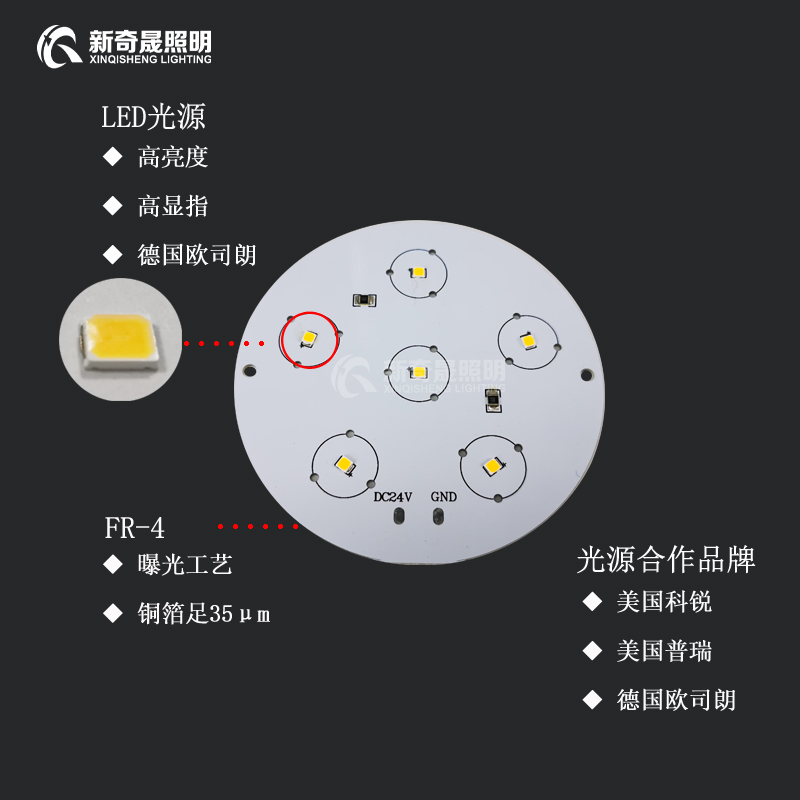 雙面發光瓦面燈